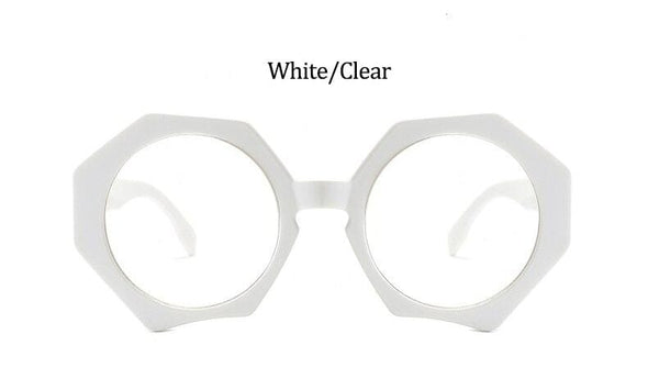Luxury Brand Glasses Woman Fashion Oversized Sexy Ladies Leopard Cat Eye Glasses Frames For Women Eyewear Sunglases