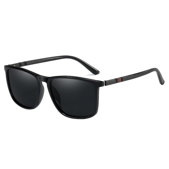 Luxury Men Women Driving Travel Polarized Sunglasses Fashion Brand Design Square Vintage Sun Glasses TR90 Frame Eyewear UV400