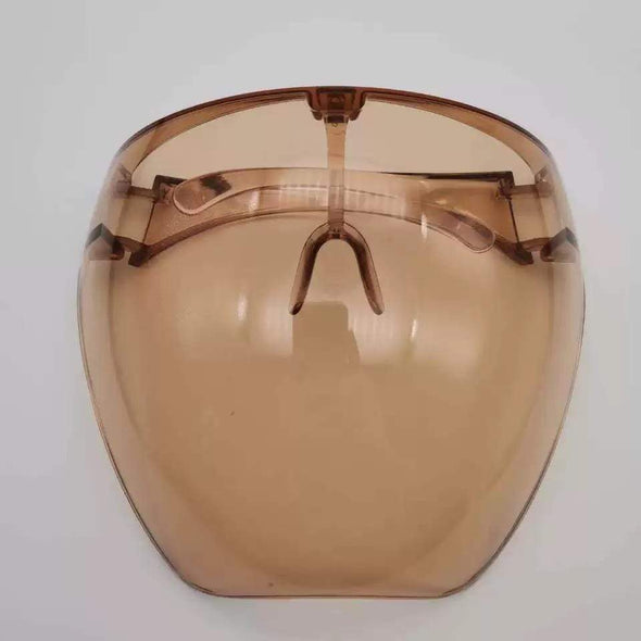 Faceshield Protective Glasses Goggles Brown