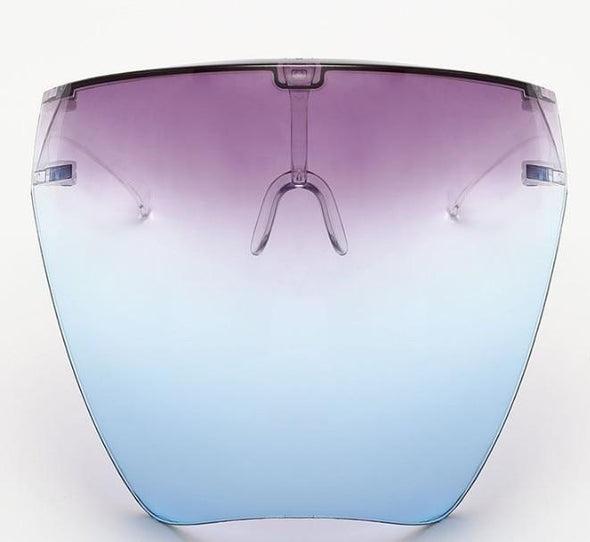 Faceshield Protective Glasses Goggles Brown