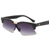 New Cat Eye Sunglasses Women Men Oversized Frame Shades UV400