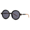 Fashion Retro Oversized Round Sunglasses For Women Men Brand Quality Seven Frame Vintage Designer Sun Glasses Trending Shade