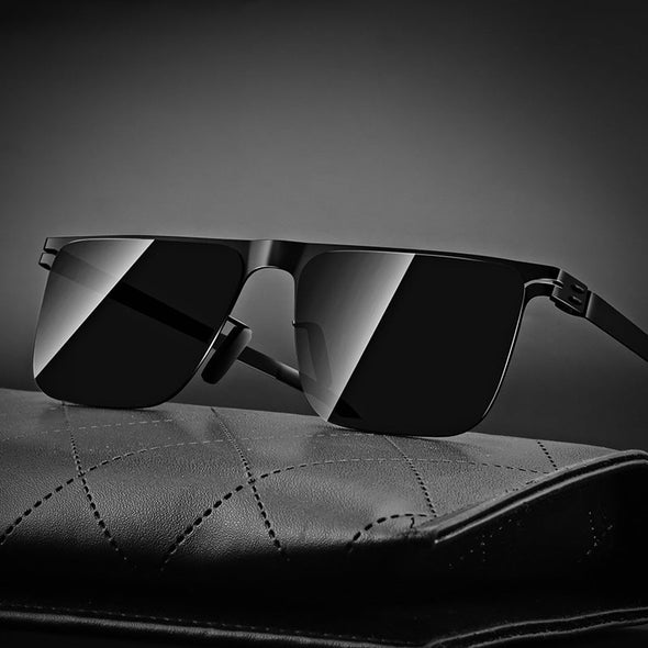 Nylon Polarized Sunglasses spuer light classic sunglassesg Colorful RETRO 100% -Proof Fashionable Black Sun Lenses unisex
