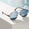 Nylon Polarized Sunglasses spuer light aviator sunglasses Colorful RETRO 100% -Proof Fashionable Black Sun Lenses unisex