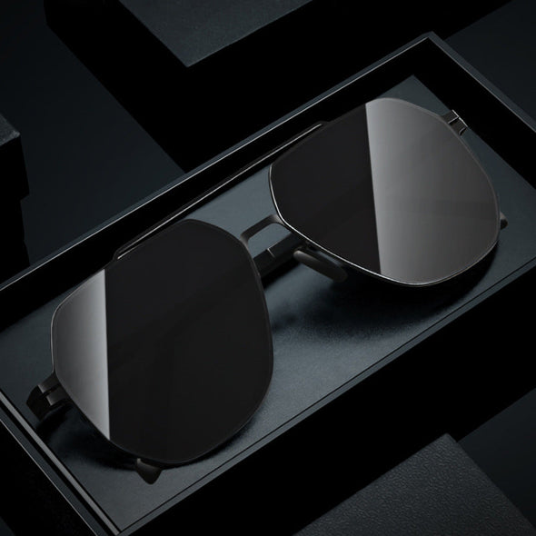 Nylon Polarized Sunglasses spuer light aviator sunglasses Colorful RETRO 100% -Proof Fashionable Black Sun Lenses unisex