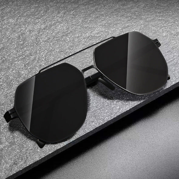 Nylon Polarized Sunglasses spuer light aviator sunglasses Colorful RETRO 100% -Proof Fashionable Black Sun Lenses unisex