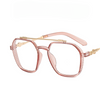 Double Beam Square Myopia Glasses  Men Women Retro  Anti Blue Ligh Nearsighted Prescription  Computer Eyeglasses