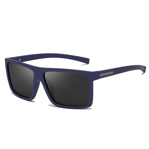 Men Sunglasses Polarized Flat Top Sunglasses 2019 Brand Designer Driving Sun glasses Male High Quality Rectangle Style ali060904