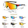 Oversized Polarized Sports Glasses Sport Sunglasses Men Women MTB Glasses Fishing Eyewear Driving Eyeglasses Oculos De Sol UV400