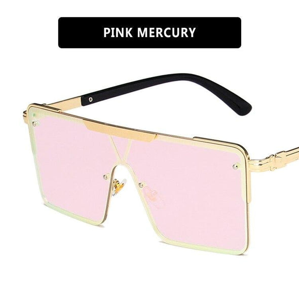 Oversized Square Sunglasses Women Sexy Retro Vintage Sun Glasses Luxury Brand Designer Eyeglasses Eyewear Female Oculos