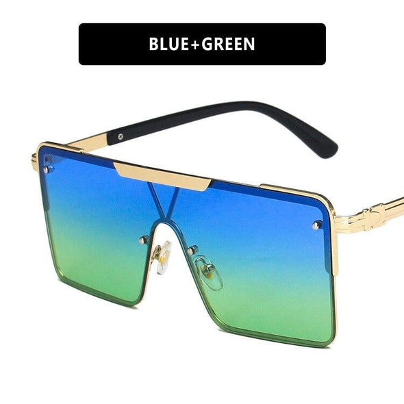 Oversized Square Sunglasses Women Sexy Retro Vintage Sun Glasses Luxury Brand Designer Eyeglasses Eyewear Female Oculos