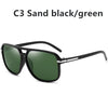 Polarized Driver Goggles Brand Design Fishing Gradient Sunglasses Camping Glasses Vintage Fashion Men Cool Square Style Oculos