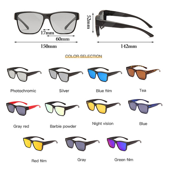 Fit Over Sunglasses