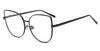 Cat Eye Sunglasses Women Vintage Fashion Metal Frame Clear Lens Sun Glasses Unique Flat Ladies Eyewear UV400 R058
