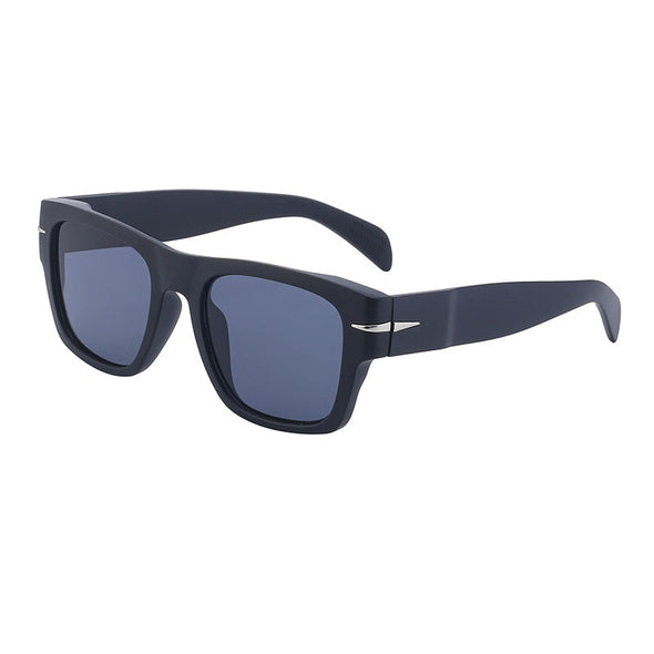 David Beckham Fashion Square Sunglasses For Men 2023 Luxury Brand Designer UV400 High Quality Vintage Retro Sun Glasses
