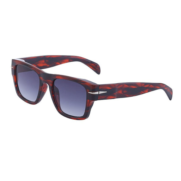 David Beckham Fashion Square Sunglasses For Men 2023 Luxury Brand Designer UV400 High Quality Vintage Retro Sun Glasses