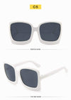 Square Goggle Gafas Sunglasses Women Y2k Steam Punk Holiday Eye Sun Glasses Vintage Oversized Beach Eyewear Eyeglass Cat De Sol