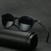 Retro Rivet Polarized Sunglasses Fashion Oval Frame Sun Glasses For Men Women Driving Shade Eyewear Gafas De Sol UV400