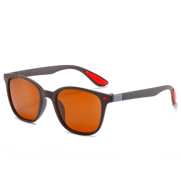 Retro Rivet Polarized Sunglasses Fashion Oval Frame Sun Glasses For Men Women Driving Shade Eyewear Gafas De Sol UV400
