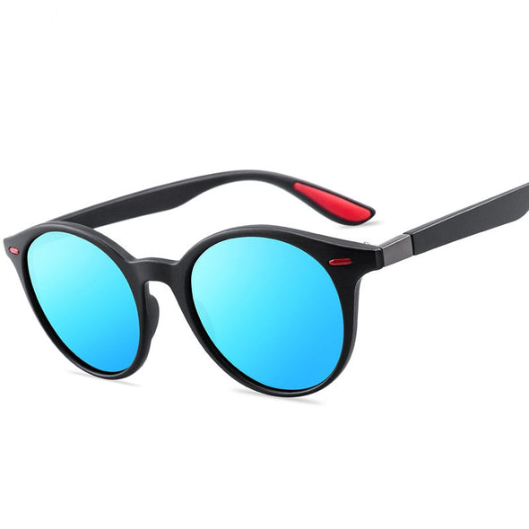 Retro Rivet Polarized Sunglasses Fashion Oval Frame Sun Glasses For Men Women Driving Shade Eyewear Gafas De Sol UV400