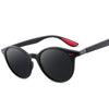 Retro Rivet Polarized Sunglasses Fashion Oval Frame Sun Glasses For Men Women Driving Shade Eyewear Gafas De Sol UV400