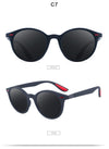 Retro Rivet Polarized Sunglasses Fashion Oval Frame Sun Glasses For Men Women Driving Shade Eyewear Gafas De Sol UV400