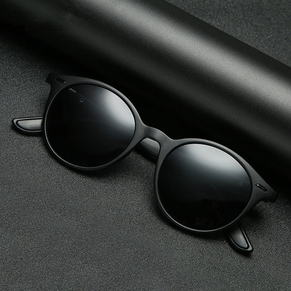 Retro Rivet Polarized Sunglasses Fashion Oval Frame Sun Glasses For Men Women Driving Shade Eyewear Gafas De Sol UV400