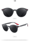 Retro Rivet Polarized Sunglasses Fashion Oval Frame Sun Glasses For Men Women Driving Shade Eyewear Gafas De Sol UV400