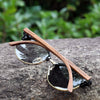 High Quality Black Walnut Wood Sunglasses Men Women Polarized Mirror Sun Glasses Male