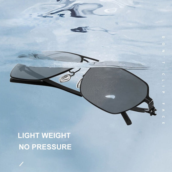 Nylon Polarized Sunglasses spuer light aviator sunglasses Colorful RETRO 100% -Proof Fashionable Black Sun Lenses unisex