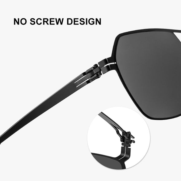Nylon Polarized Sunglasses spuer light aviator sunglasses Colorful RETRO 100% -Proof Fashionable Black Sun Lenses unisex