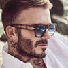 David Beckham Fashion Square Sunglasses For Men 2023 Luxury Brand Designer UV400 High Quality Vintage Retro Sun Glasses