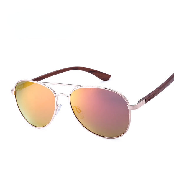 Brand Designer Women Sunglasses Polarized Rays Lens Vintage Sun Glasses metal Men Fashion