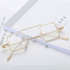 Women Vintage Multicolor Square Steampunk Sunglasses UV400