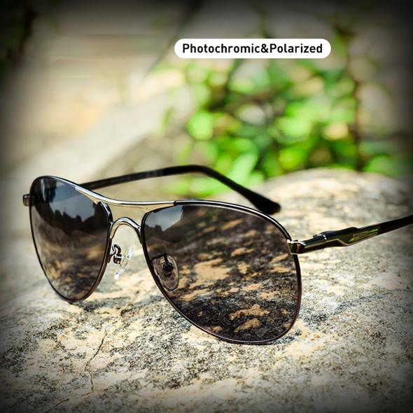 Driving Photochromic High Quality Sunglasses Polarized Classic Brand Sun Glasses for Men oculos de sol masculino CP8722