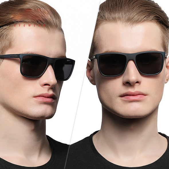 Brand Polarized sunglasses Men UV400 Classic Male Square Glasses Driving Travel Eyewear Gafas Oculos PL243