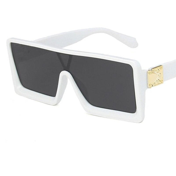 oversized Square black women's sunglasses  trend luxury brand Gradient shades for men Vintage Retro sunglasses woman