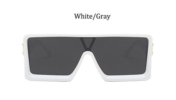 oversized Square black women's sunglasses  trend luxury brand Gradient shades for men Vintage Retro sunglasses woman