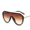 new arrival  futuristic sunglasses women uv400 fendii sunglasses large oversized shades for women oculos de sol feminino
