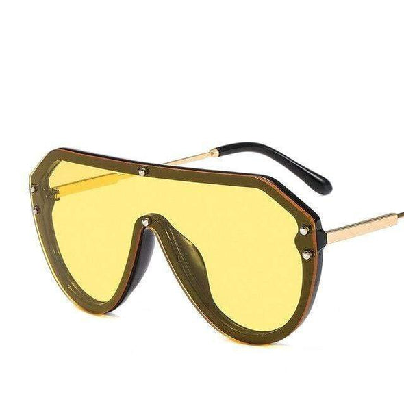 new arrival  futuristic sunglasses women uv400 fendii sunglasses large oversized shades for women oculos de sol feminino