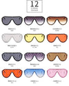 new arrival  futuristic sunglasses women uv400 fendii sunglasses large oversized shades for women oculos de sol feminino