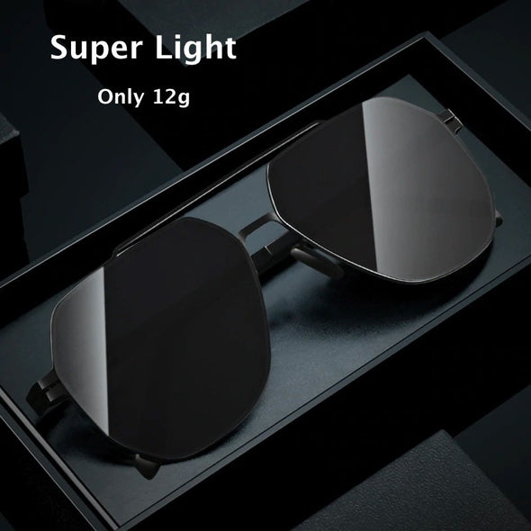 Nylon Polarized Sunglasses spuer light aviator sunglasses Colorful RETRO 100% -Proof Fashionable Black Sun Lenses unisex