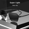 Nylon Polarized Sunglasses spuer light aviator sunglasses Colorful RETRO 100% -Proof Fashionable Black Sun Lenses unisex
