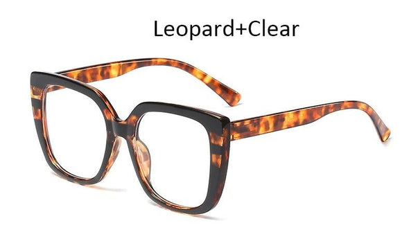 women's eyeglass frame  New black Square glasses frame women Big glasses frame oversized Fashion Styles Acetate