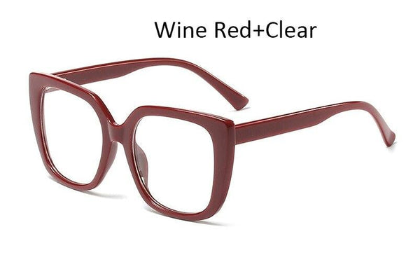women's eyeglass frame  New black Square glasses frame women Big glasses frame oversized Fashion Styles Acetate